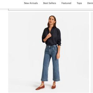 Everlane Wide Leg Jeans - Sz 31 Regular Length (Not Ankle)